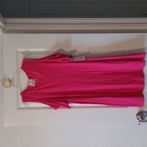 Cold Shoulder Dress with earrings Nwt